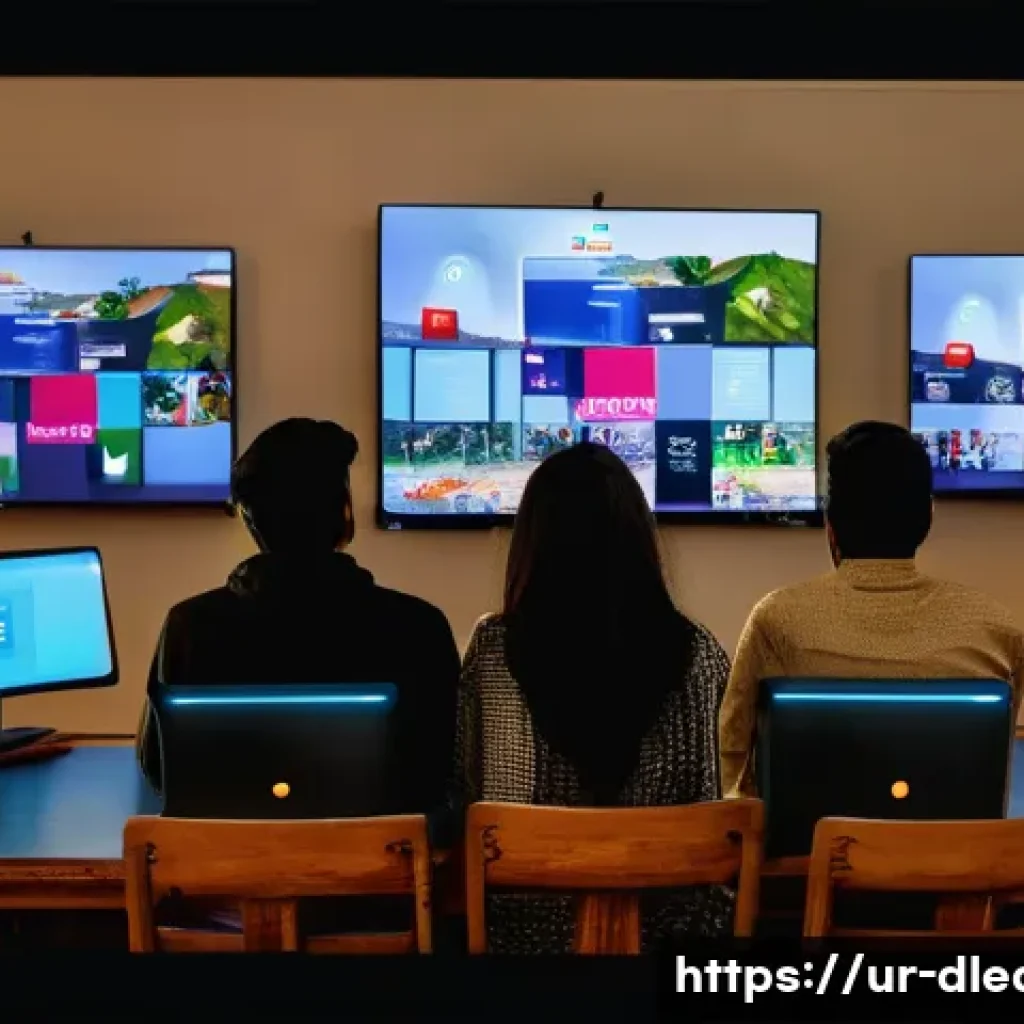 디지털 학습에서의 상호작용 - A modern online classroom scene featuring a diverse group of Pakistani students and a teacher intera...